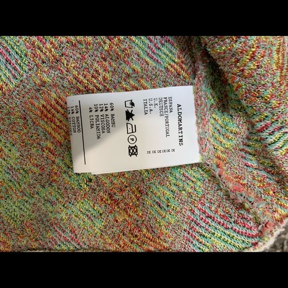 Aldo Martins Intarsia Blazer, size medium. - Picture 7 of 7